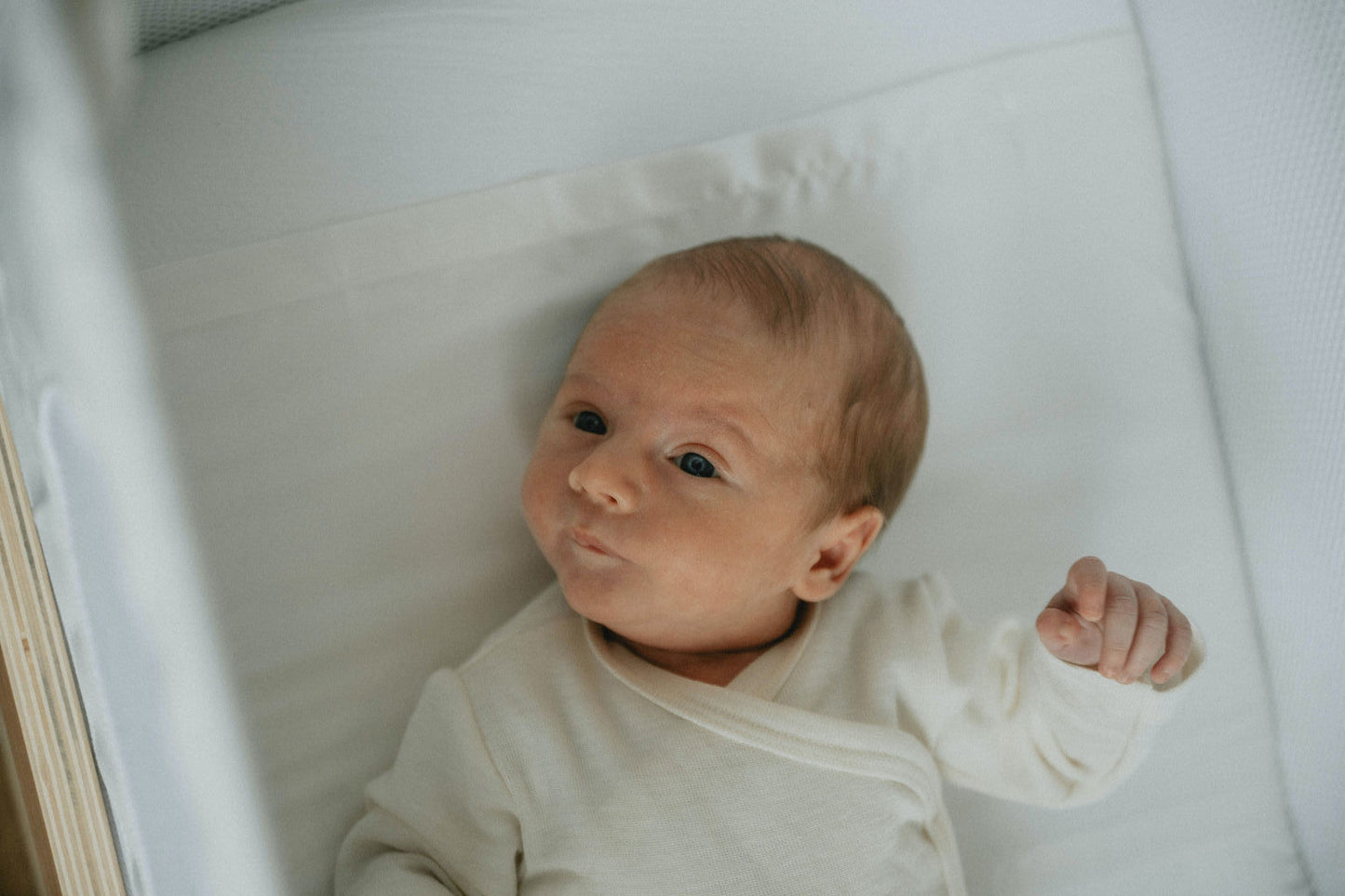 Milk Bedside crib slip